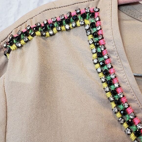 VICTORIA'S SECRET Rhinestone Embellished Pocket Tee - Picture 3 of 7